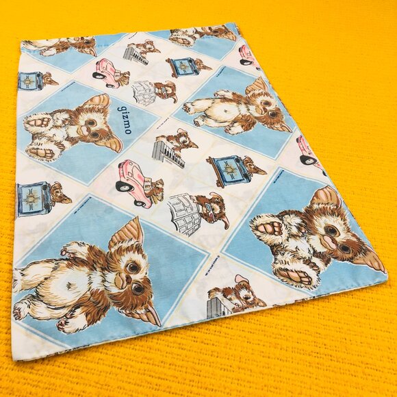 Vintage 1984 Gremlins Movie GIZMO Pink Corvette Pillowcase: Retro Home Textile - Picture 4 of 14